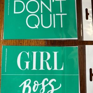 NIP - Chalk Couture 5x7 CHALK TRANSFER® STENCILS - Set of 2